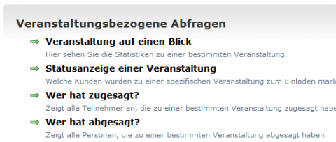 AMBiA – Abfragen AMBiA - Abfragen